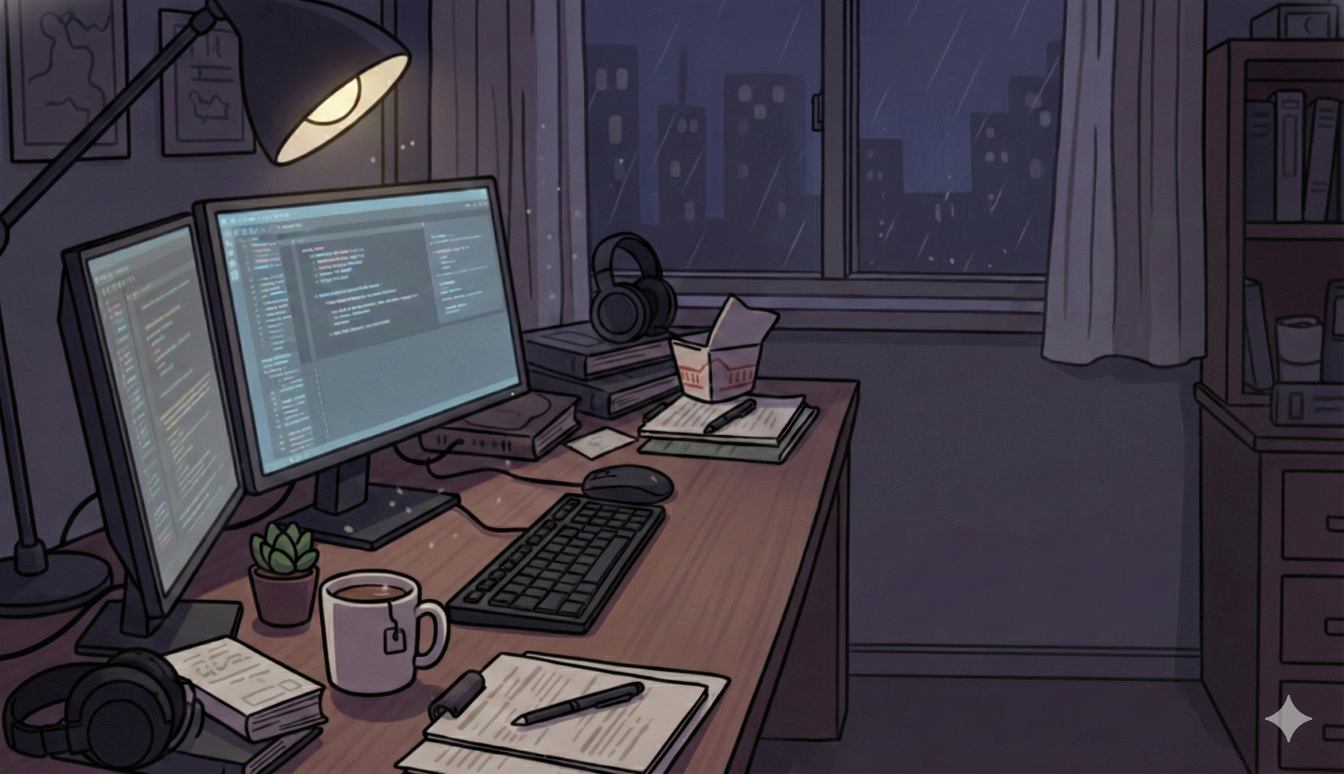 Background City View